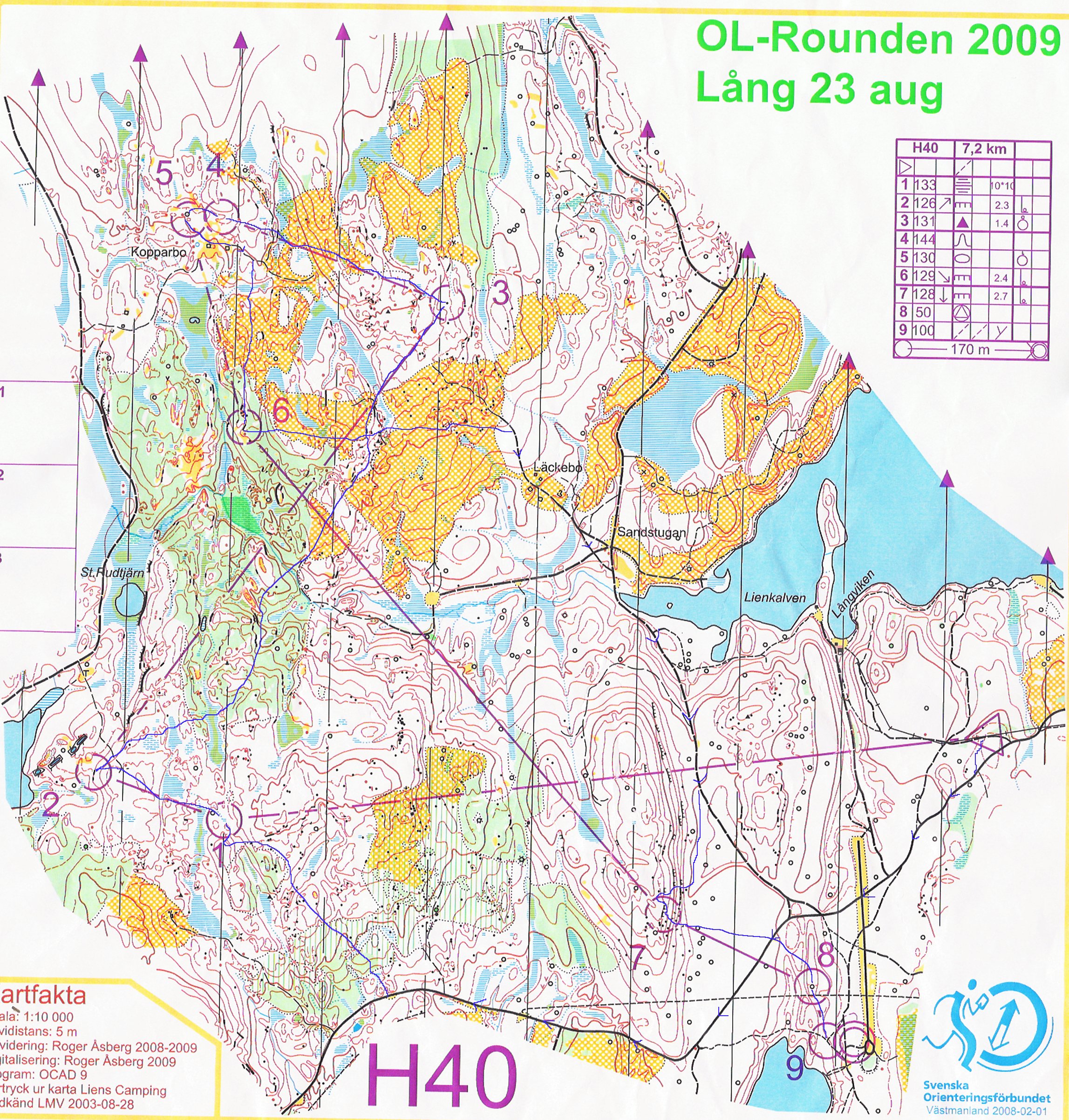 Ol-Rounden Lång (2009-08-23)