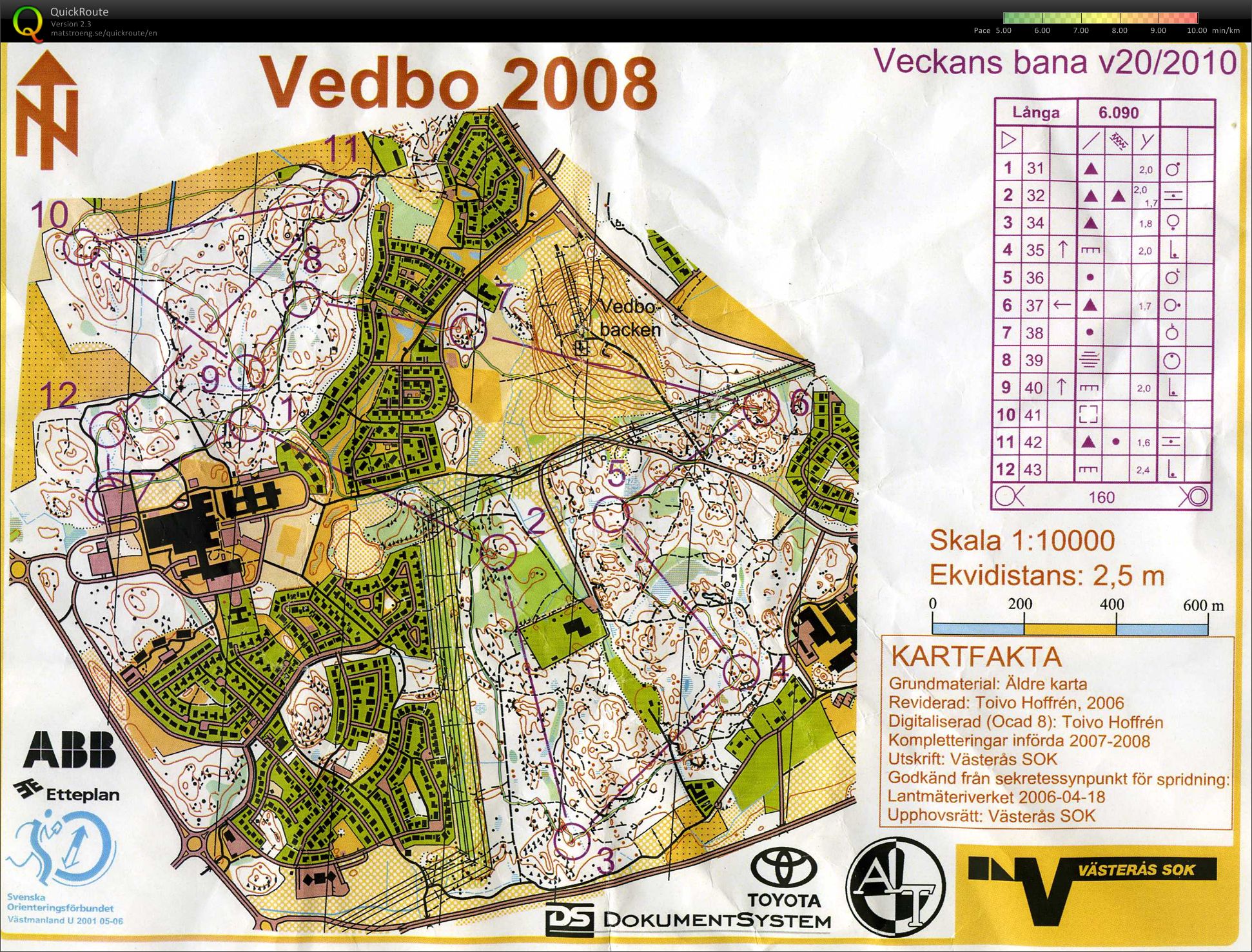 Veckans bana v1020 Vedbo (2010-05-20)